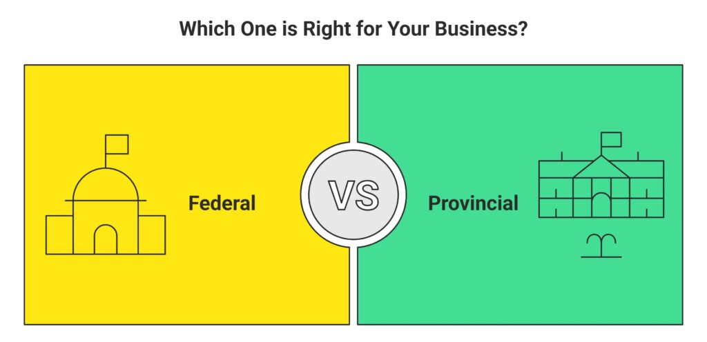 infographic Federal vs Provincial