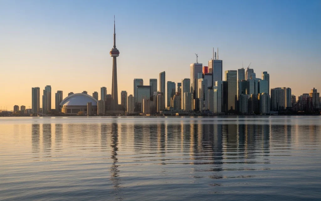 Toronto skyline reflecting corporate tax landscape, Canada 2025