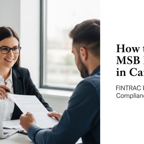 How to Get an MSB License in Canada